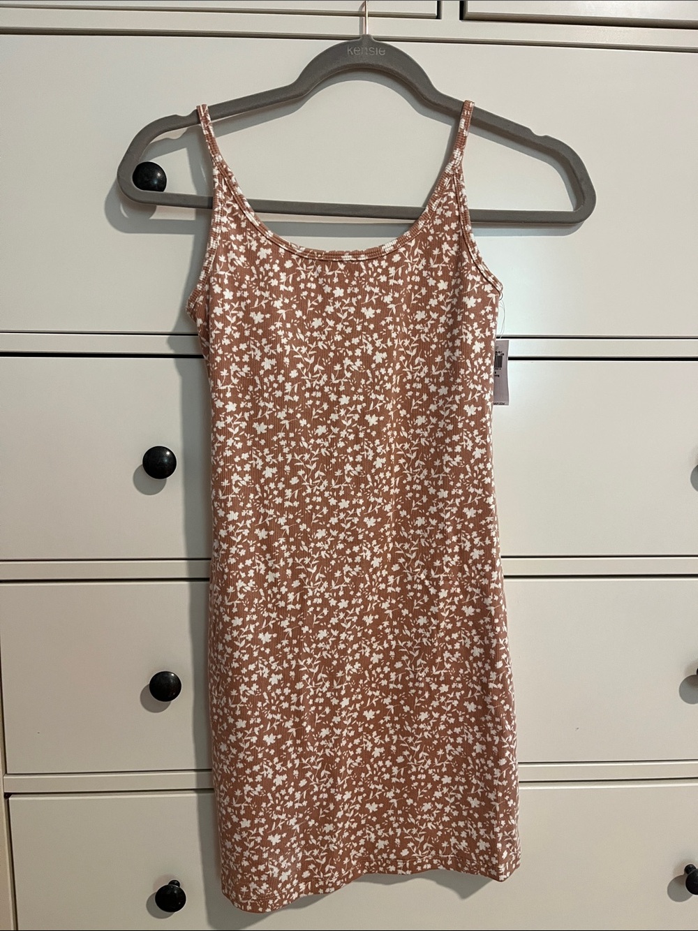 NWT Brown Floral Slip Dress - Women